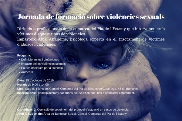 Jornada de formació sobre violències sexuals al Pla de l’Estany